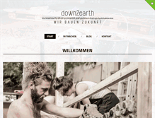 Tablet Screenshot of down2earth.org
